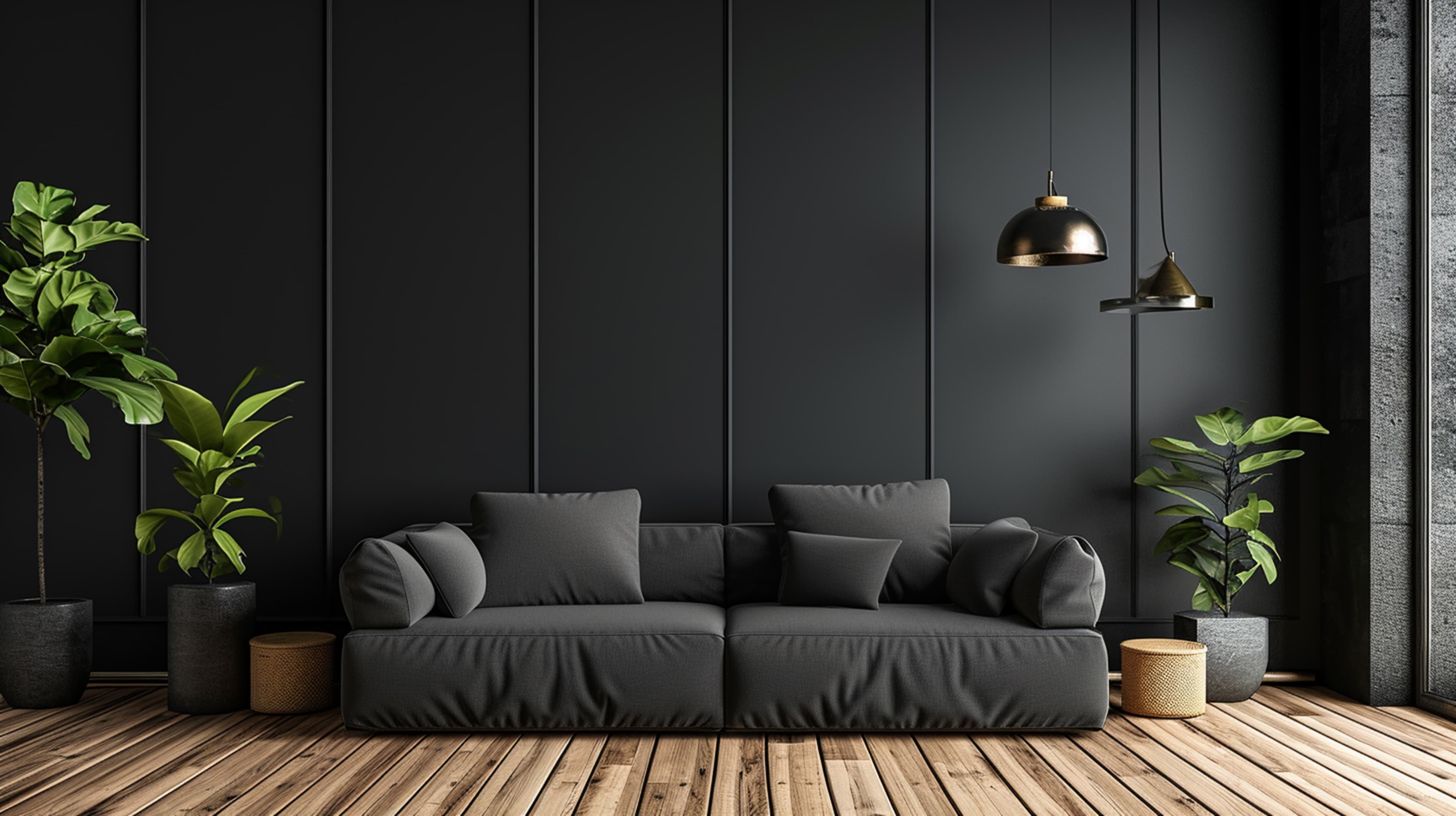 Premium furnished rental interior